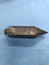 plumb bob /12 oz-new old stock-some rust 