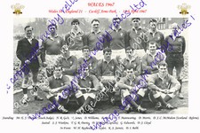 WALES 1967 RUGBY TEAM