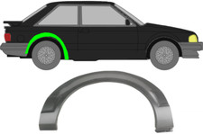 Wheel arch for Ford Escort 1980 - 1986 3 door right