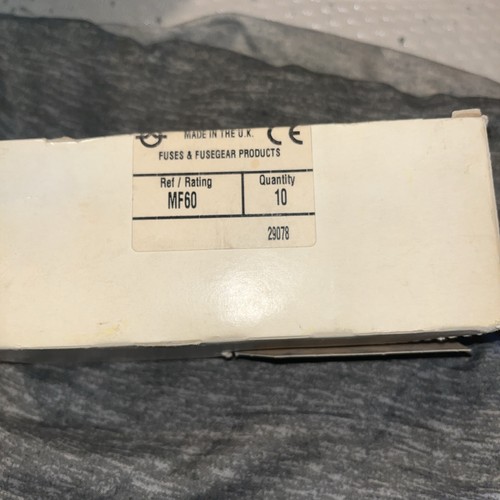 Lawson industrial mf60 - , fuses