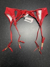 Hustler Brea Red Cut Out PVC