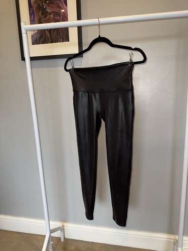 Spanx faux leather leggings - spanx,
