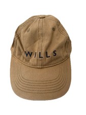 Jack Wills Brown Cap One Size Embroidered Logo Men’s