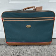 VINTAGE Jaguar Green Nylon