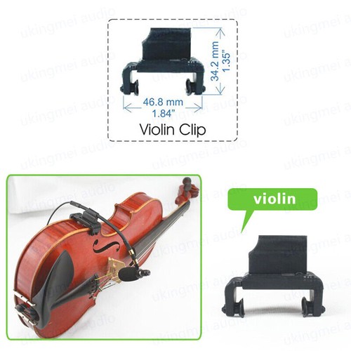 Instrument microphone clips - microphone,