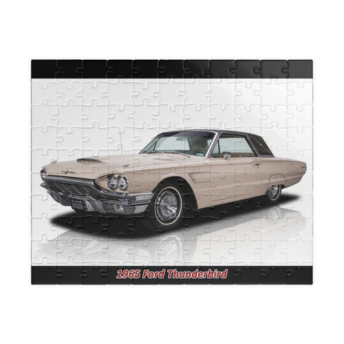 1965 ford thunderbird jigsaw - 1965,