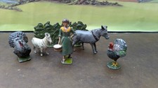 Vintage toy metal farm - toy,