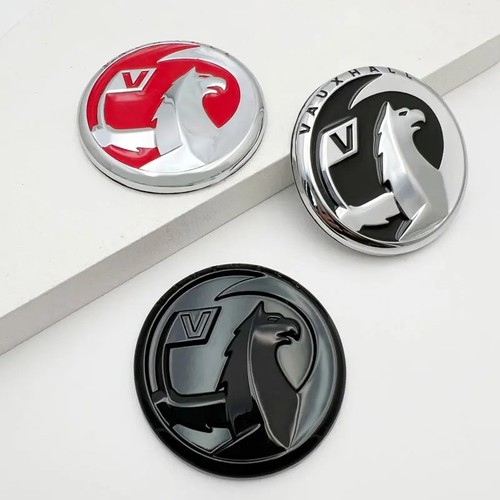 Vauxhall metal logo badge - metal,