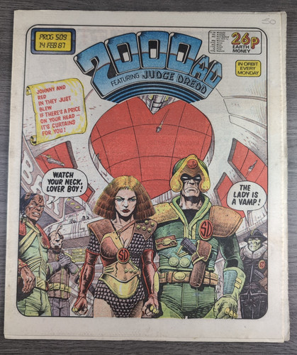 2000ad prog 509 featuring - 2000ad,