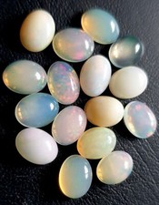 6 Opals 7x5mm Welo Ethiopian