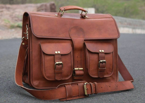 Men vintage genuine leather - men's,