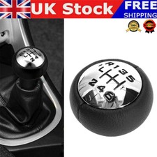 For Peugeot 307 308 407 3008 5008 807 Black Gear Stick Shift Knob ABS 6 Speed