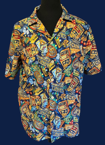 Vtg camp shirt krazy - vtg, klothes