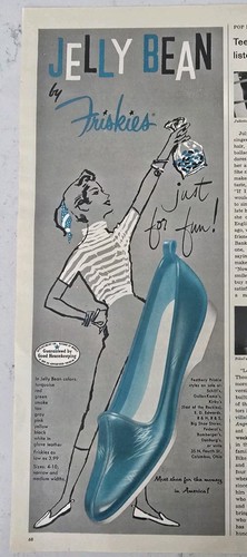 1959 women friskies - friskies, jelly