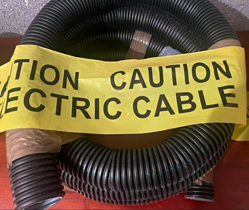 Electric cable duct - cable, duct/trench