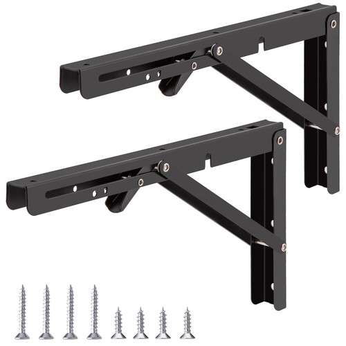 Folding shelf bracket heavy - shelf,