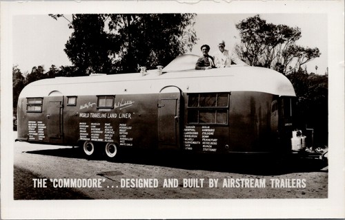 Commodore airstream trailer - airstream,
