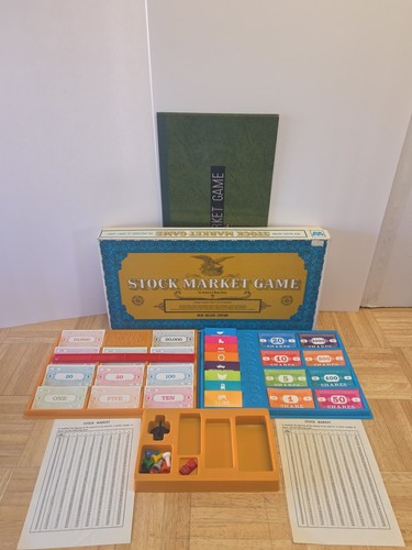 Vintage stock market - vintage, board