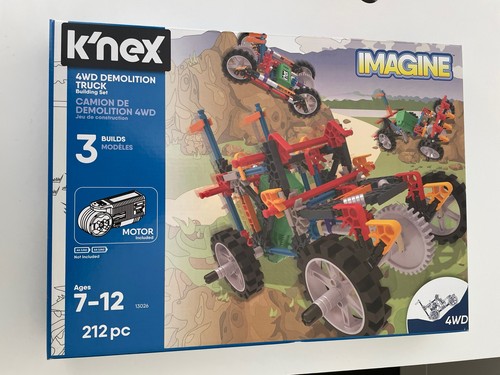 Nex 4wd demolition truck - k'nex,