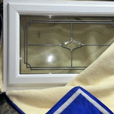 Used PVC White Window With