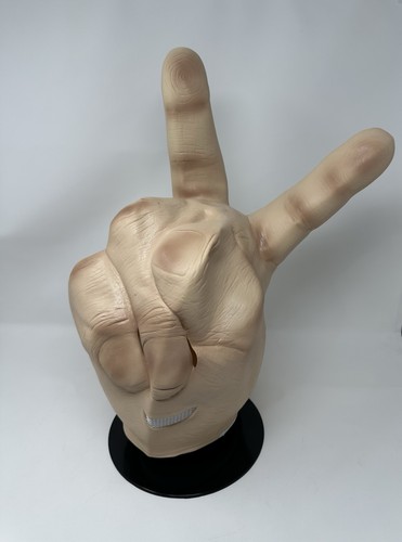 Shaped finger mask peace - v-shaped,