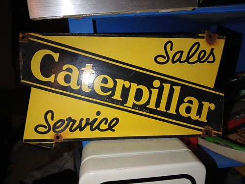 Vintage caterpillar porcelain - vintage,