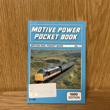 Platform 5 Motive power Pocket Book - 1989 Edition (6D)