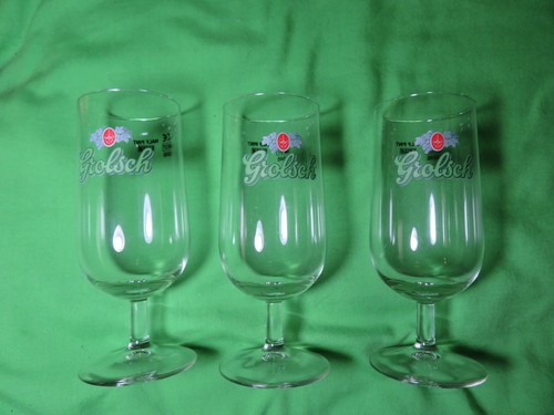 Grolsch glasses set three - grolsch,