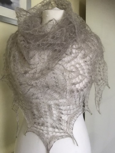 Handknitted softest kid - kid, mohair