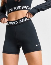 NIKE Pro Shorts  3" Kids Junior Girls Shorts Activewear Age 10 to 17 Sportswear