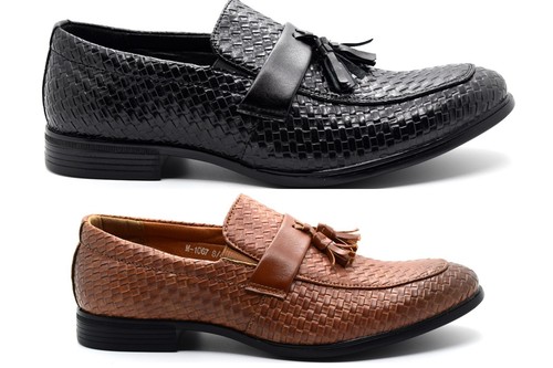 Mens slip tassel loafer - on,