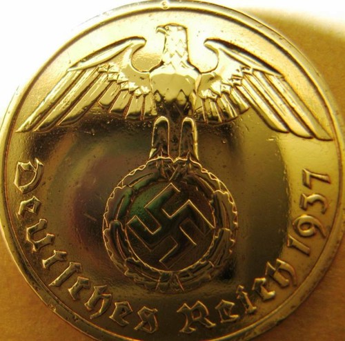 Old germany reichspfennig - germany, 10