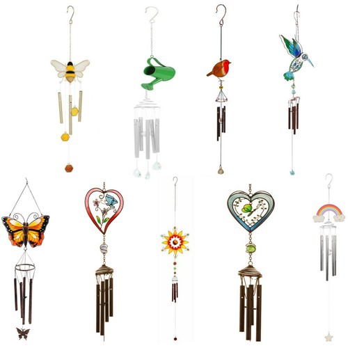 Assorted resin metal - metal, windchime