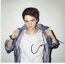 CONOR MAYNARD (UK SINGING SENSATION) SIGNED 8X8 PHOTO 