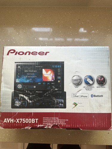 Pioneer avh x7500bt car radio - pioneer, avh-x7500bt