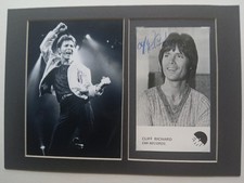 CLIFF RICHARD SIGNED.
