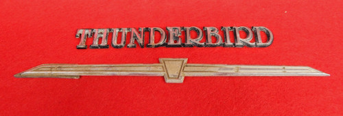 Ford thunderbird emblem badge - ford,