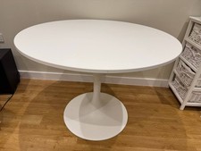 DOCKSTA Table, white/white, 103 cm