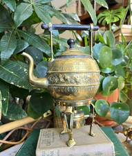 Vintage Brass Spirit Kettle