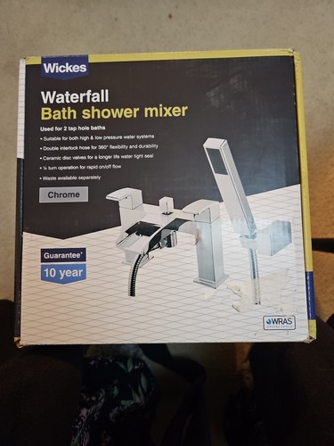 Wickes waterfall bath shower - wickes,
