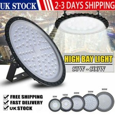 50-500W LED High Bay Light Factory Workshop Floodlight Industrial Flood Lights