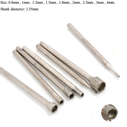 4mm rotary diamond burr - 0.8-4mm,