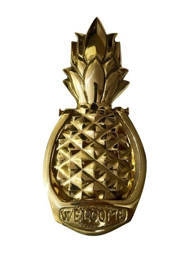 Decorative brass pineapple - decorative,