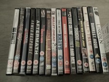 16 action / drama dvds ect  -