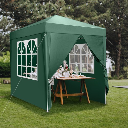 2x2m pop gazebo marquee - up,