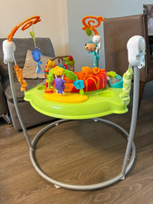 Fisher-Price CHM91 Roarin' Rainforest Jumperoo - Green