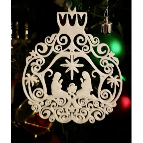 4pcs nativity scene christmas - 4pcs,