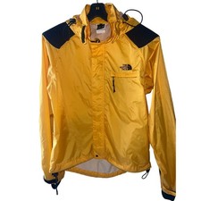 The North Face Yellow Hooded Shell Jacket – RN 61661, Vintage 1990s/2000s