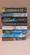 Clive Cussler Book Bundle of 8 Books