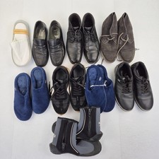 Shoe Bundle 7 7.5 Mens Trainers Loafers Joblot Pairs Shoes Smart Casual